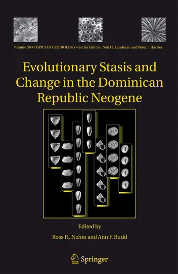 Cover of Evolutionary Stasis and Change in the Dominican Republic Neogene