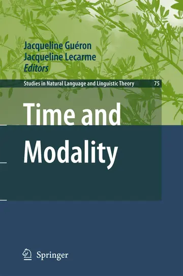 Cover of Time and Modality