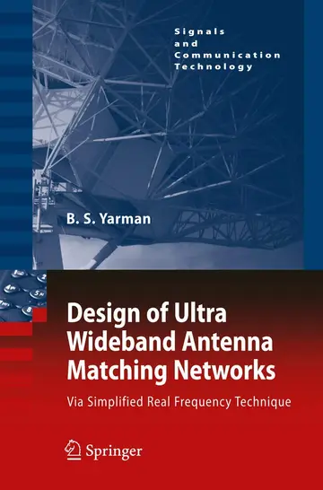 Cover of Design of Ultra Wideband Antenna Matching Networks