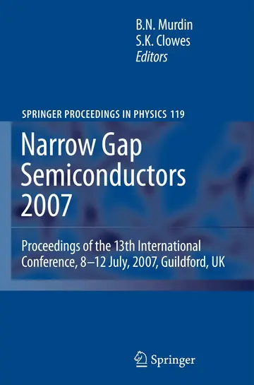 Cover of Narrow Gap Semiconductors 2007