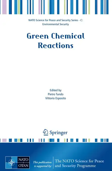 Cover of Green Chemical Reactions