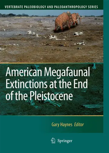 Cover of American Megafaunal Extinctions at the End of the Pleistocene