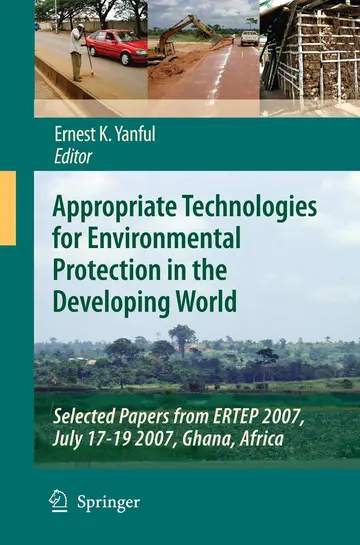 Cover of Appropriate Technologies for Environmental Protection in the Developing World