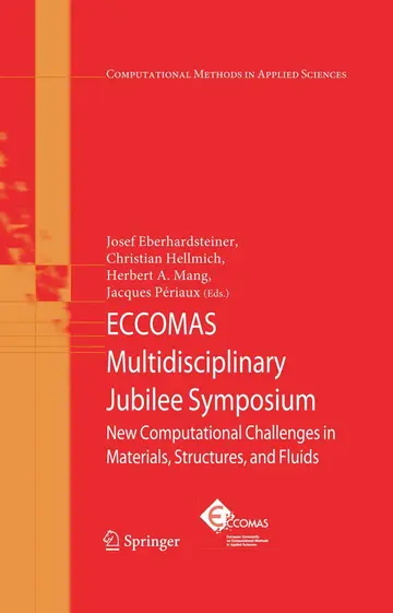 Cover of Eccomas Multidisciplinary Jubilee Symposium