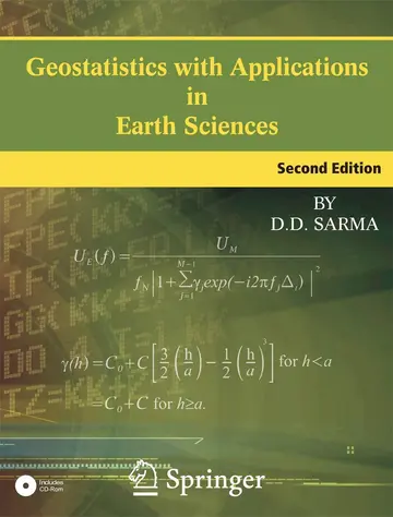 Cover of Geostatistics with Applications in Earth Sciences