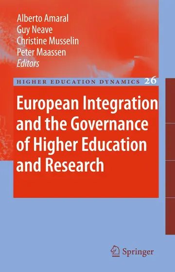 Cover of European Integration and the Governance of Higher Education and Research