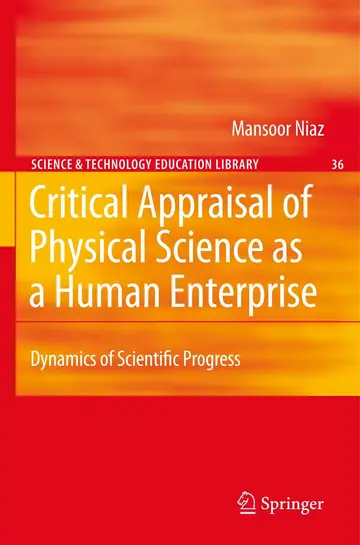 Cover of Critical Appraisal of Physical Science as a Human Enterprise