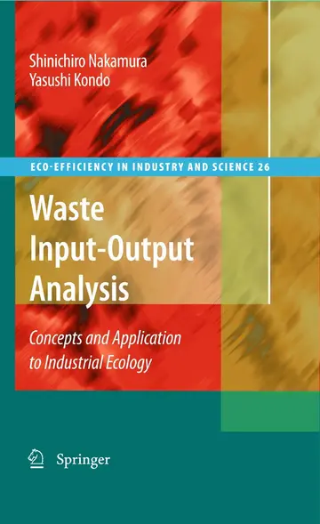 Cover of Waste Input-Output Analysis