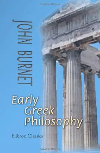 Cover of Early Greek Philosophy
