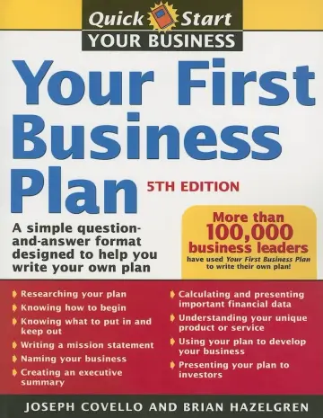 Cover of Your First Business Plan