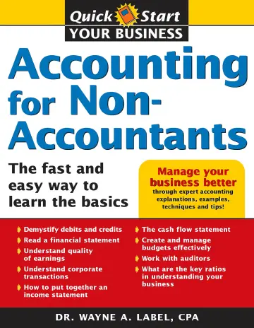 Cover of Accounting for Non-Accountants