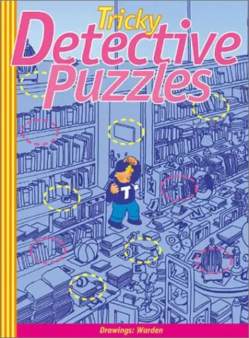 Cover of Tricky Detective Puzzles