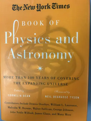 Cover of The New York Times Book of Physics and Astronomy