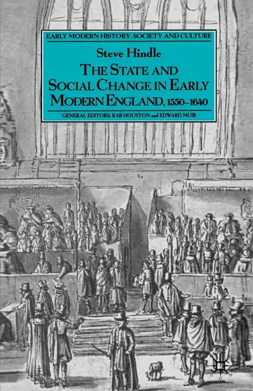 Cover of The State and Social Change in Early Modern England, 1550-1640