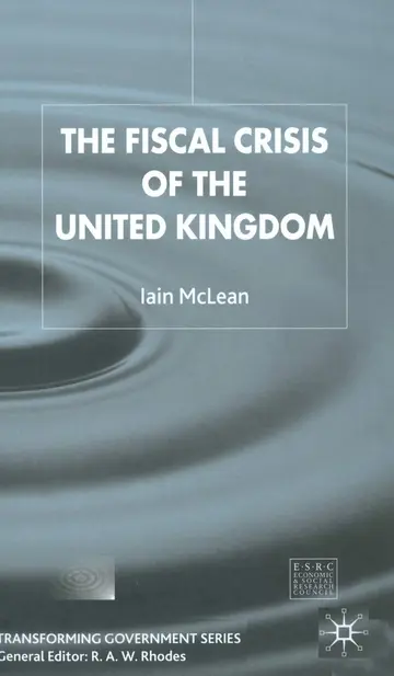 Cover of The Fiscal Crisis of the United Kingdom