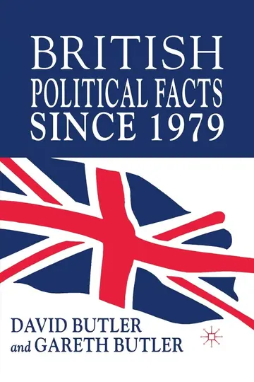 Cover of British Political Facts Since 1979