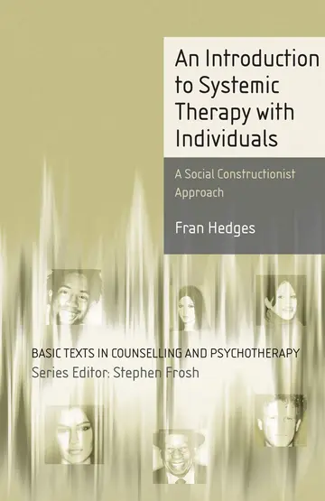 Cover of An Introduction to Systemic Therapy with Individuals
