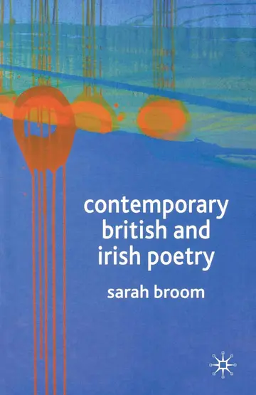 Cover of Contemporary British and Irish Poetry