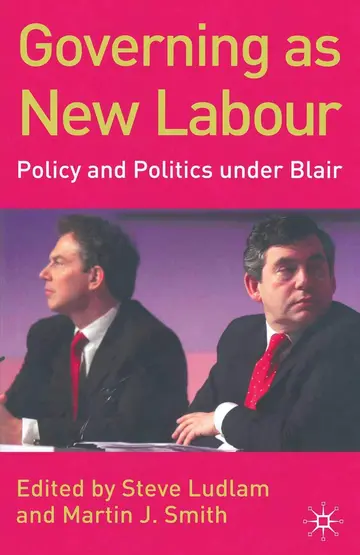 Cover of Governing as New Labour