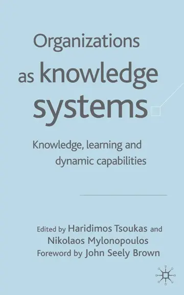 Cover of Organizations as Knowledge Systems