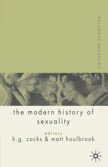 Cover of Palgrave Advances in the Modern History of Sexuality