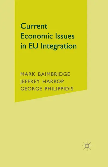 Cover of Current Economic Issues in EU Integration