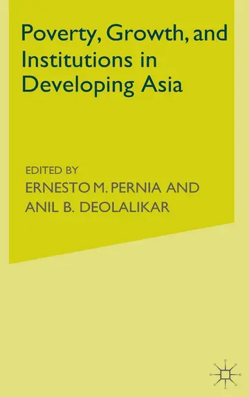 Cover of Poverty, Growth and Institutions in Developing Asia