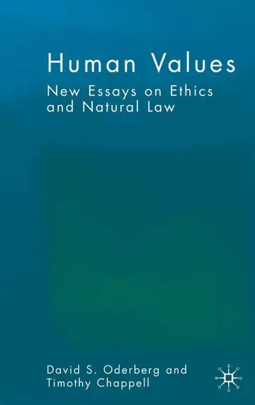 Cover of Human Values