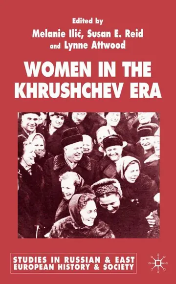 Cover of Women in the Khrushchev Era