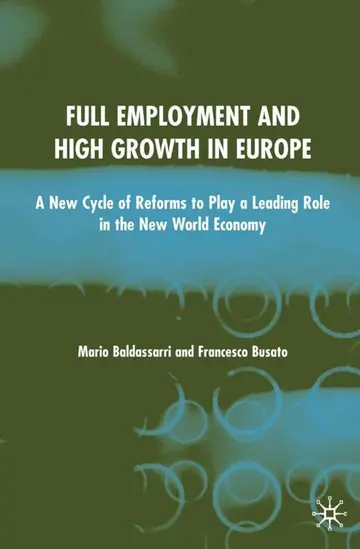Cover of Full Employment and High Growth in Europe