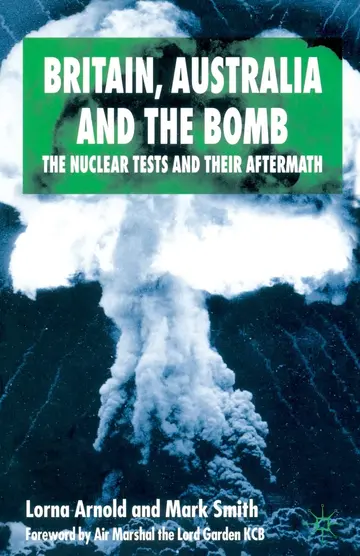 Cover of Britain, Australia and the Bomb