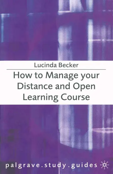 Cover of How to Manage your Distance and Open Learning Course