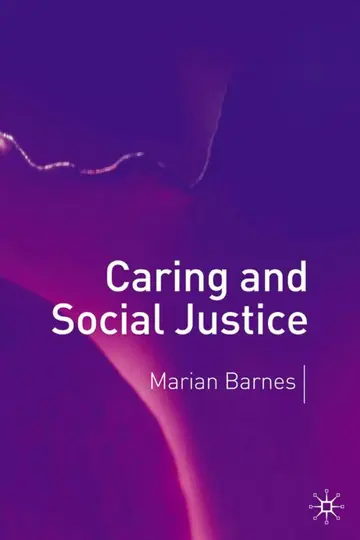Cover of Caring and Social Justice