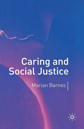 Cover of Caring and Social Justice