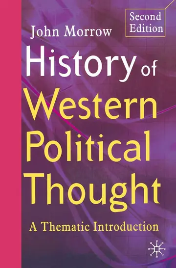 Cover of History of Western Political Thought