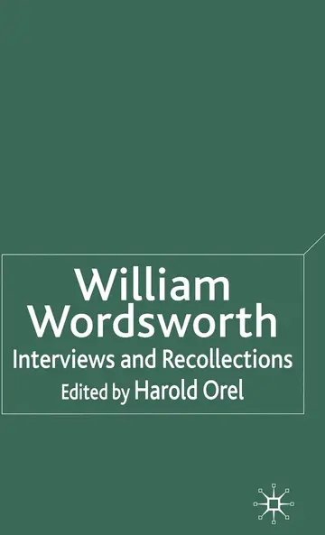 Cover of William Wordsworth