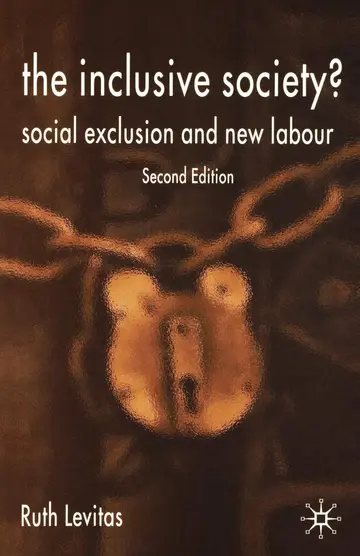 Cover of The Inclusive Society?