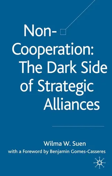 Cover of Non-Cooperation ― the Dark Side of Strategic Alliances