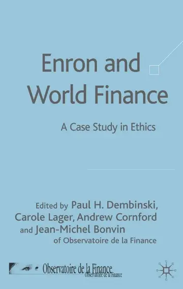 Cover of Enron and World Finance