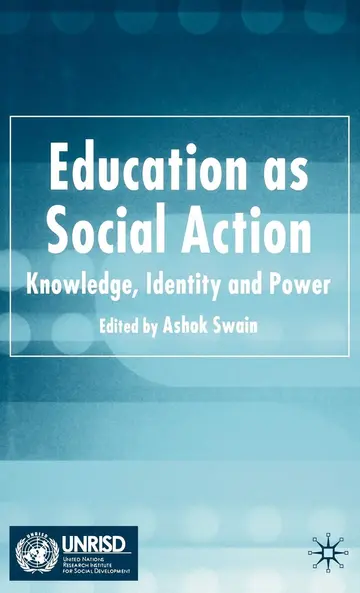 Cover of Education as Social Action