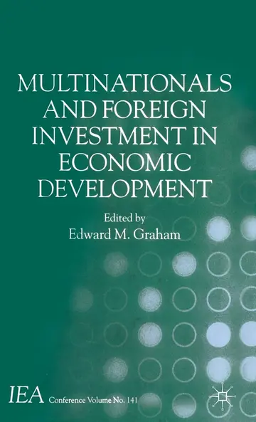 Cover of Multinationals and Foreign Investment in Economic Development