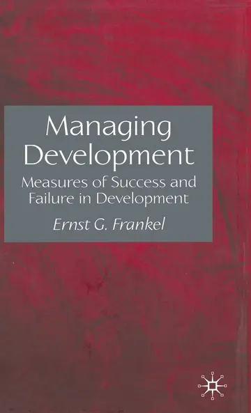 Cover of Managing Development