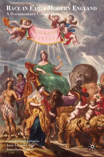 Cover of Race in Early Modern England