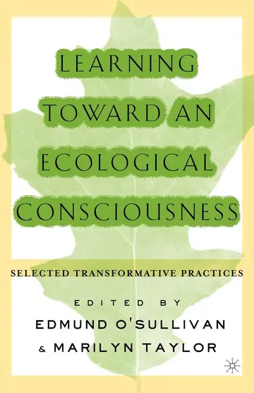 Cover of Learning Toward an Ecological Consciousness