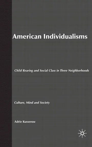 Cover of American Individualisms