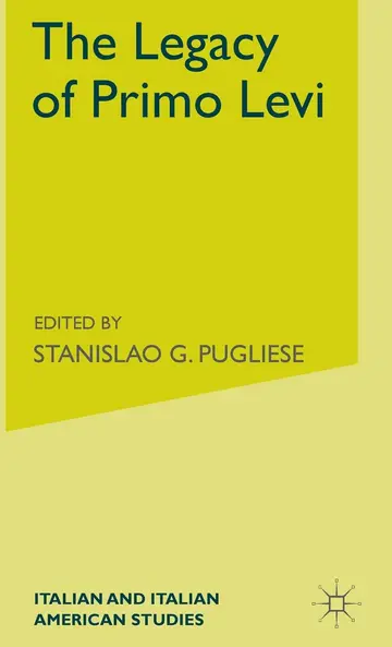 Cover of The Legacy of Primo Levi