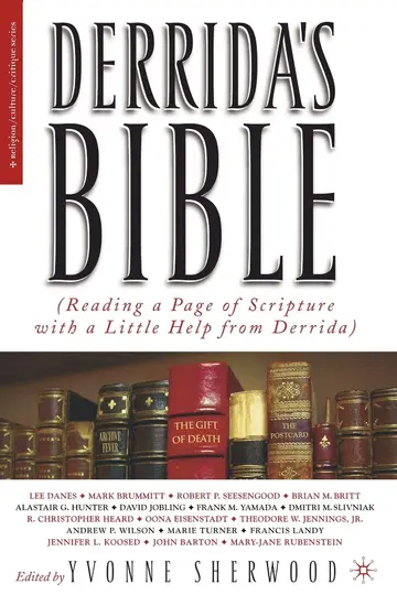 Cover of Derrida's Bible
