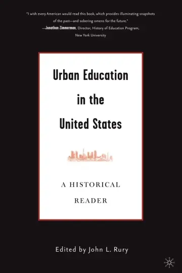 Cover of Urban Education in the United States
