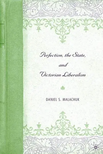 Cover of Perfection, the State, and Victorian Liberalism
