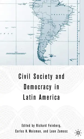 Cover of Civil Society and Democracy in Latin America